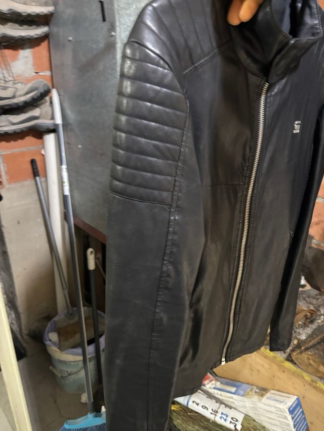 Chaqueta G-Star Raw Cuero Sintético Talla L
