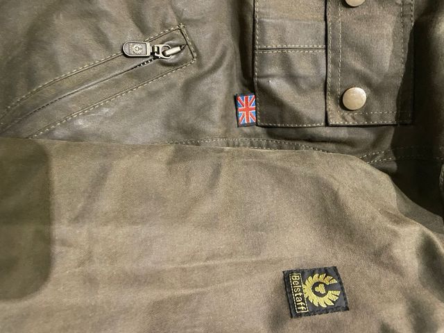 Cazadora Belstaff Verde Talla 40