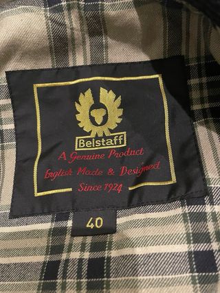 Cazadora Belstaff Verde Talla 40