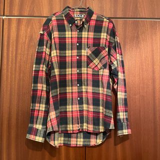 Camisa Fila cuadros vintage Talla M/L