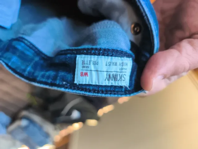 Pantalones niña Pepe Jeans azules 8 años