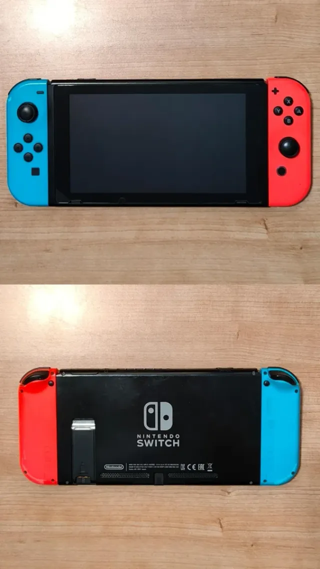 Pack Nintendo Switch com Caixa + 3 Jogos