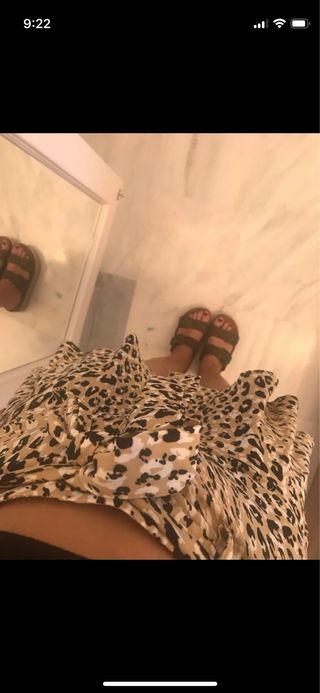 Falda pantalón con estampado