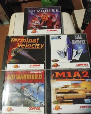 Lote 5 Juegos clásicos pc