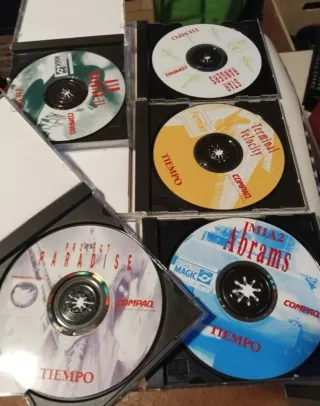 Lote 5 Juegos clásicos pc