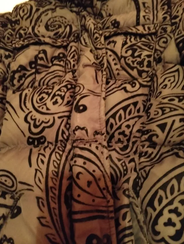 Abrigo desigual talla 38