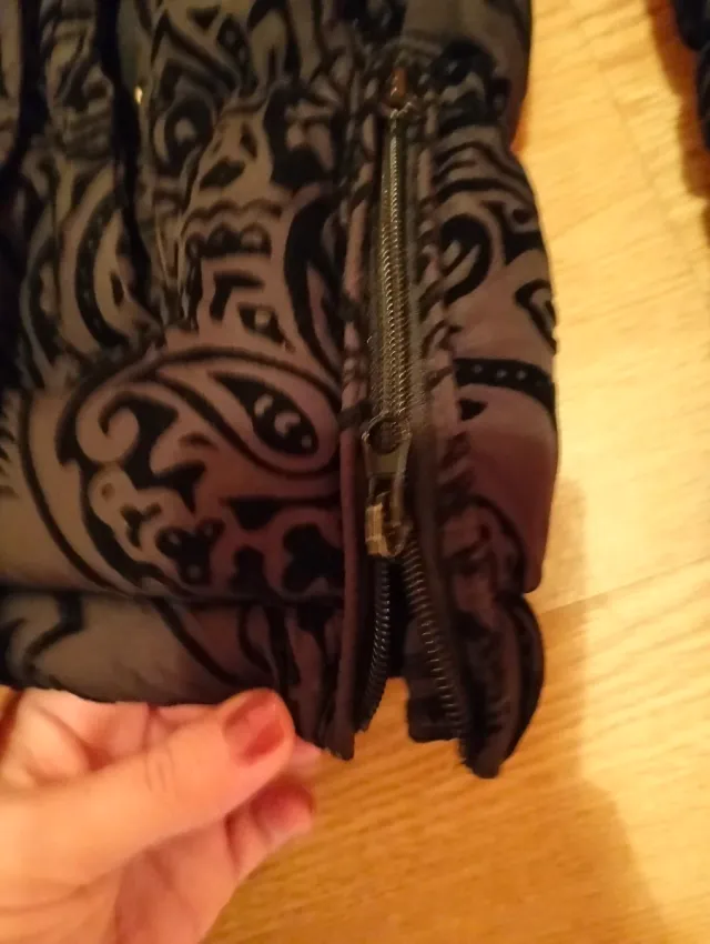 Abrigo desigual talla 38