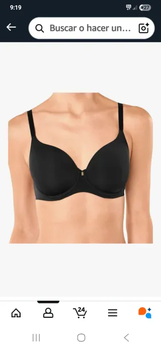 Sujetador SIN USAR NEGRO  nuevo