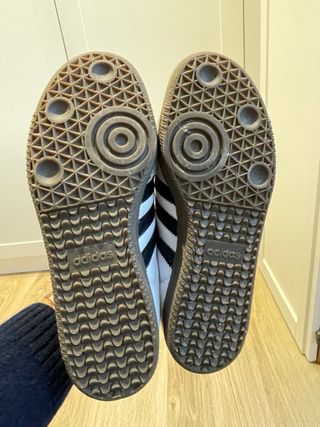 Zapatillas Adidas Samba OG Gris Blanco