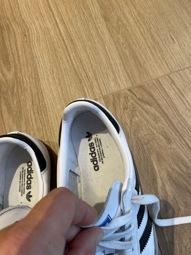 Zapatillas Adidas Samba OG Gris Blanco