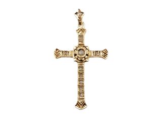 Cruz de Oro 18 Kt. 1.5 gr. de segunda mano