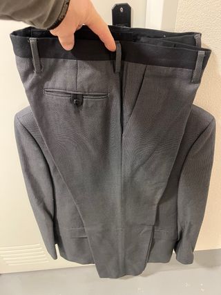 Traje Zara Gris Hombre