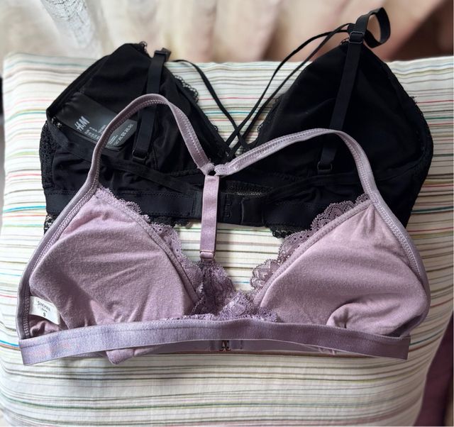 2 Sujetadores tipo top Talla S