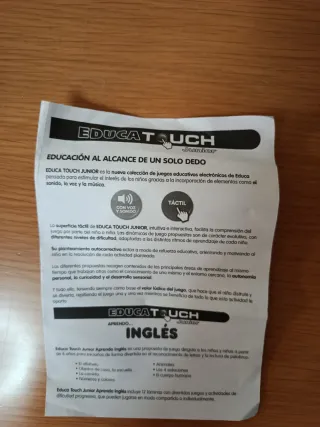 Educa Touch Junior Aprendo Inglés