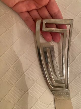 Cinturón Versace Plata