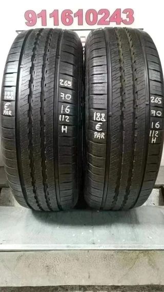 4UD 265 70 16 H LIMUS RUEDA YA MONTADA