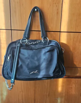 Bolso Bimba y Lola Negro y Plateado