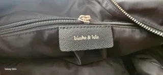 Bolso Bimba y Lola Negro y Plateado