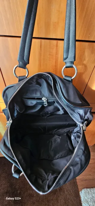 Bolso Bimba y Lola Negro y Plateado