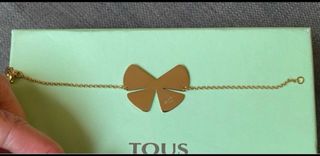 Pulsera TOUS Mariposa Vermeil Dorada