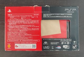 PSP 3000 Sony Value Pack Negro/Rojo