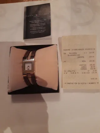 Reloj Tommy Hilfiger Mujer Marrón/Plata