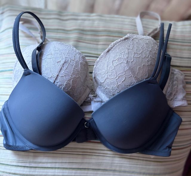 2 Sujetadores Push Up Talla 90B