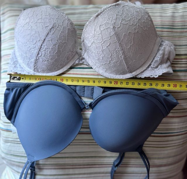 2 Sujetadores Push Up Talla 90B