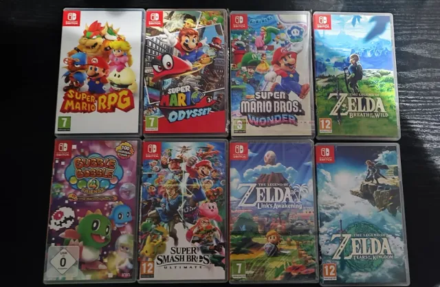 Juegos Nintendo Switch: Mario, Zelda y más