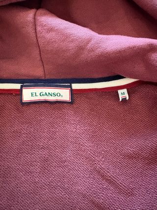 Sudadera El Ganso color Burdeos