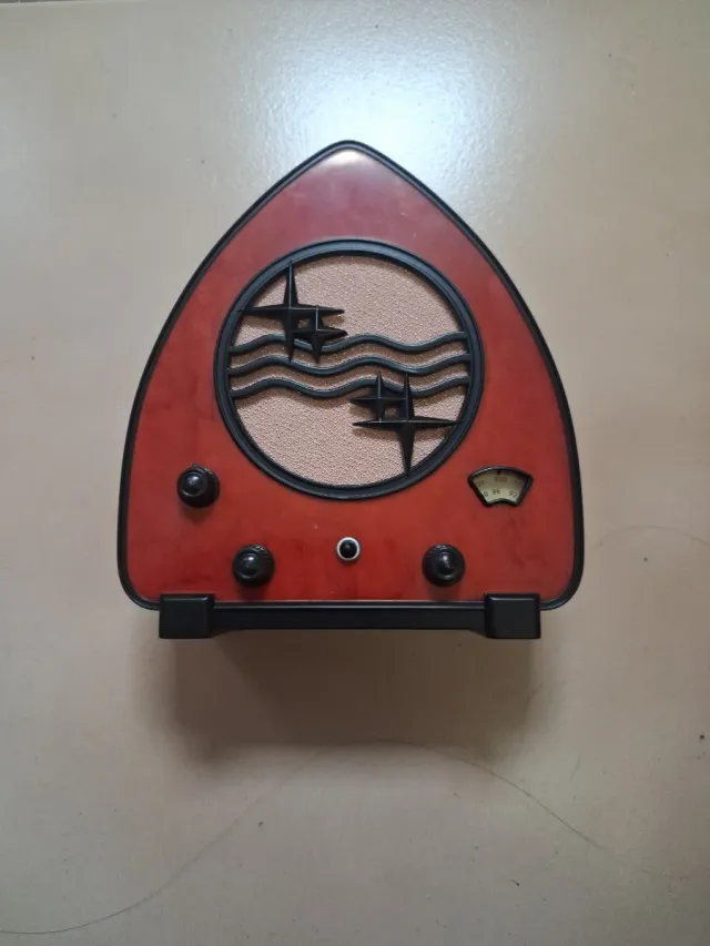 Radio Philips Miniatura Roja