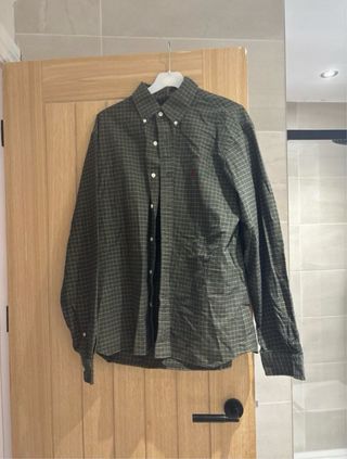 Camisa Ralph Lauren Cuadros Talla L