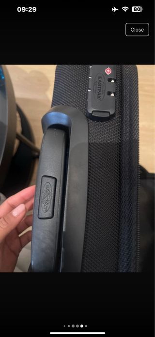 Maleta Eastpak TRANVERZ CNNCT S Negra