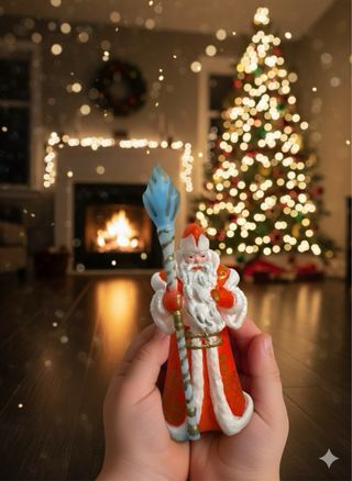 Adorno de Navidad , Papá Noel Juguete Festivo