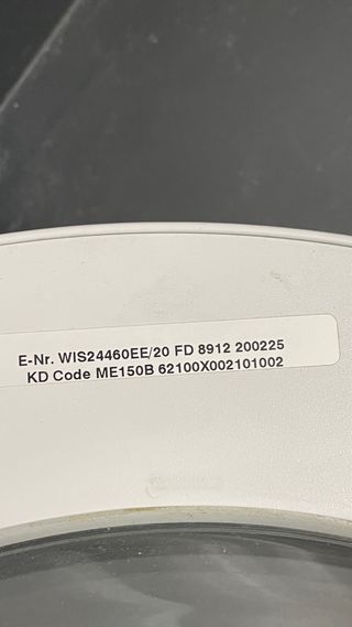 Puerta Lavadora Bosch Logixx 7 Sensitive.