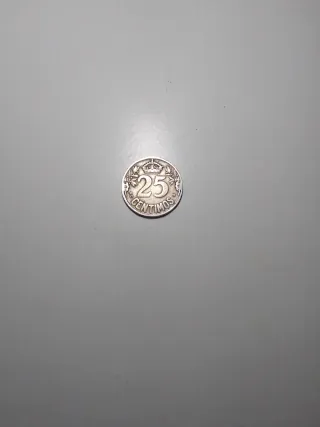 25 céntimos España 1925 Alfonso XIII