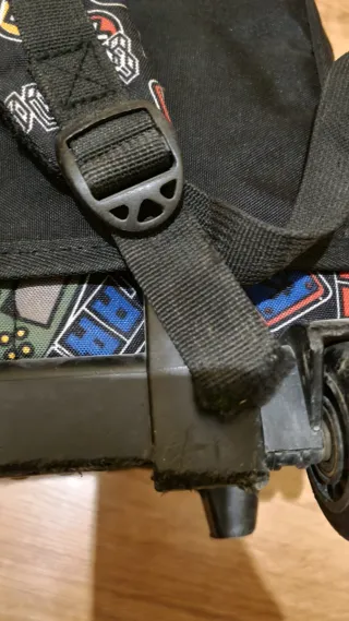 Mochila Totto con ruedas y estuche