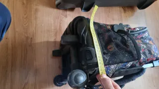 Mochila Totto con ruedas y estuche