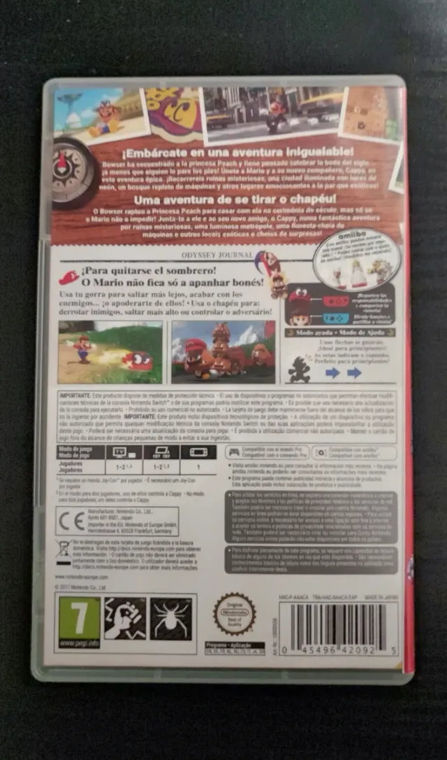 Super Mario Odyssey Nintendo Switch