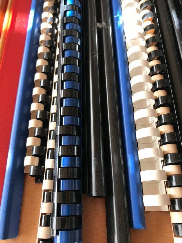 Dorsi per rilegatura fogli