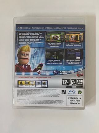 Juego Buzz El Multi Concurso PS3 + 5 Mandos y USB