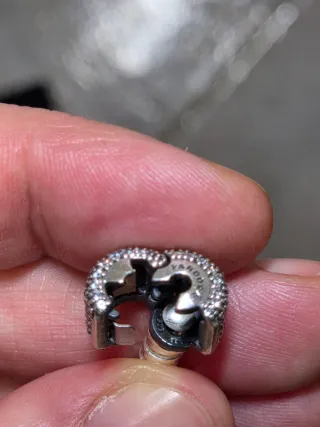 Bracciale Pandora pave 17 cm