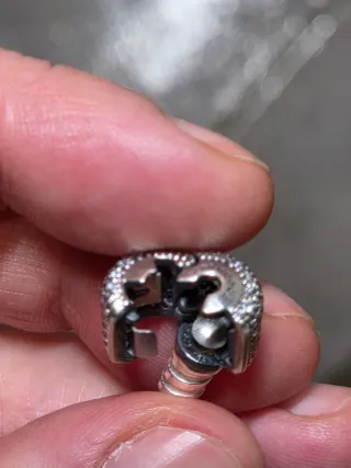 Bracciale Pandora pave 17 cm