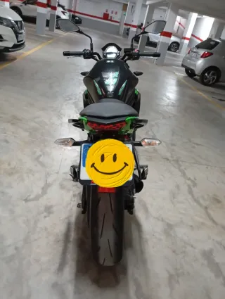 Kawasaki ER6N Verde/Negra