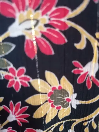 Vestido midi estampado floral