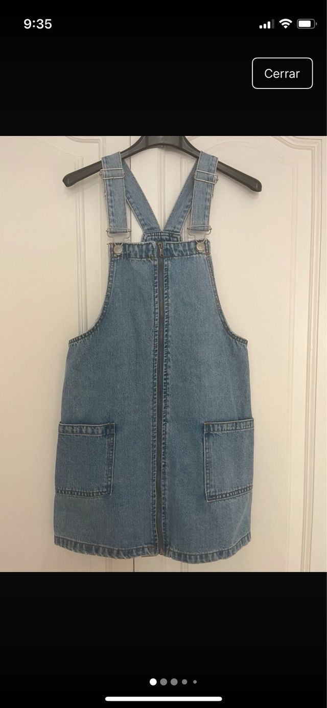 Vestido peto vaquero