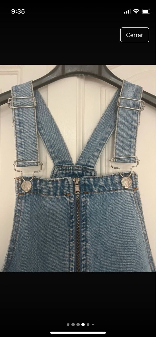 Vestido peto vaquero