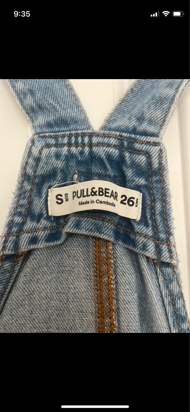 Vestido peto vaquero