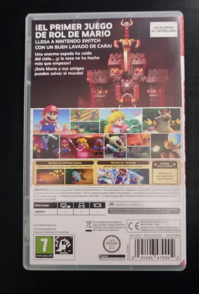 Super Mario RPG Nintendo Switch