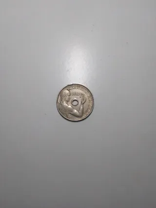 25 céntimos España 1934 Segunda República
